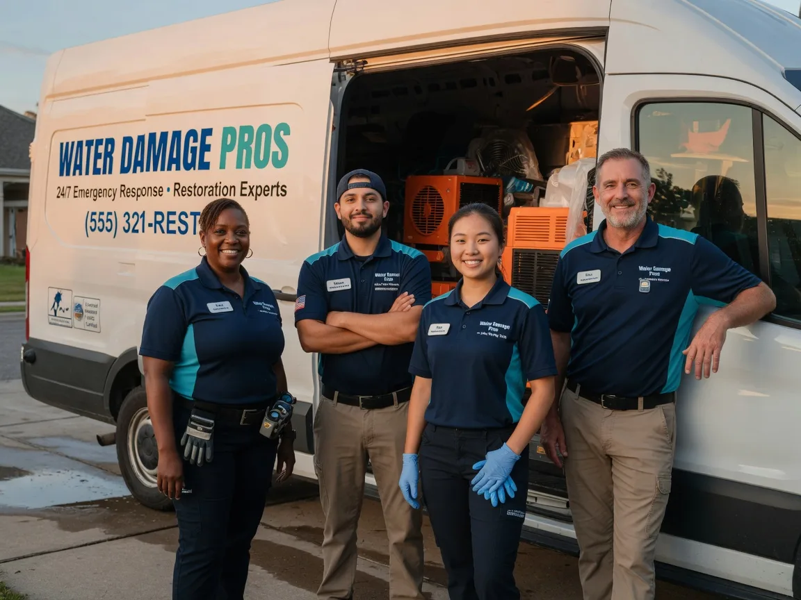 Water Damage Restoration company in Crowville, LA