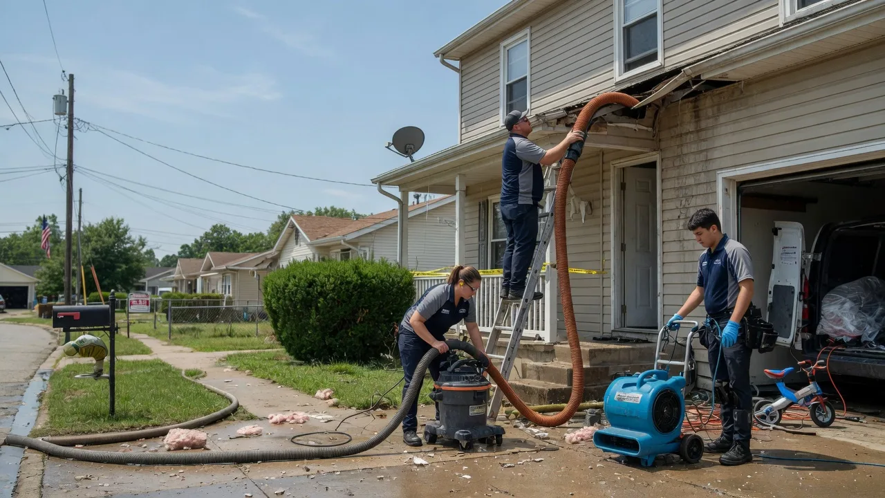 Water Damage Restoration in Crowville, LA near me